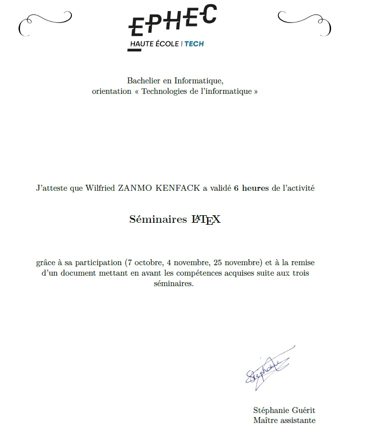 Preuve Séminaire Latex